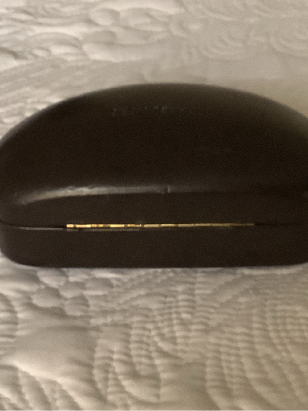 Michael Kors Brown Hard Shell Sunglasses Case with Cleaning Cloth - Picture 5 of 5